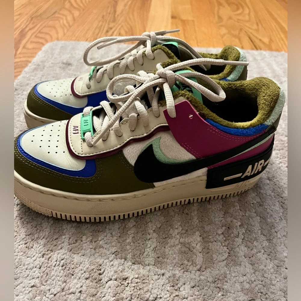 color platform Nike air forces - Picture 3 of 5